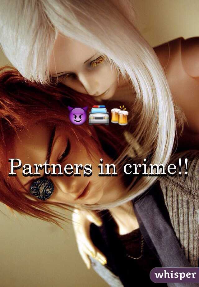 😈🚔🍻

Partners in crime!! 