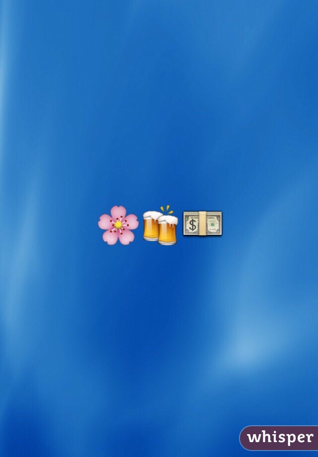 🌸🍻💵