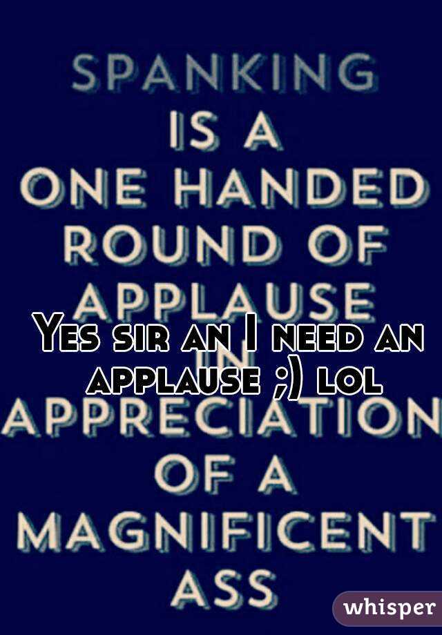 Yes sir an I need an applause ;) lol