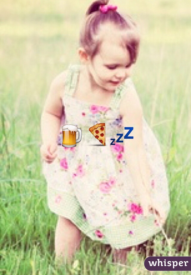 🍺🍕💤