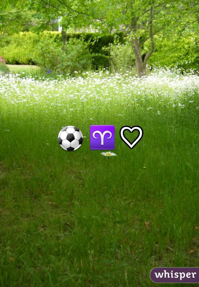 ⚽♈♡