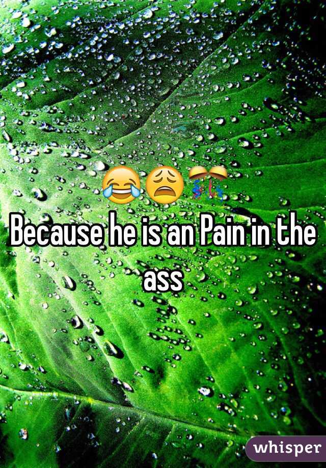 😂😩🎊
Because he is an Pain in the ass