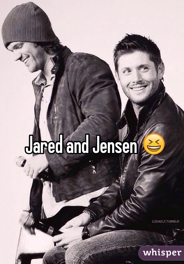 Jared and Jensen 😆