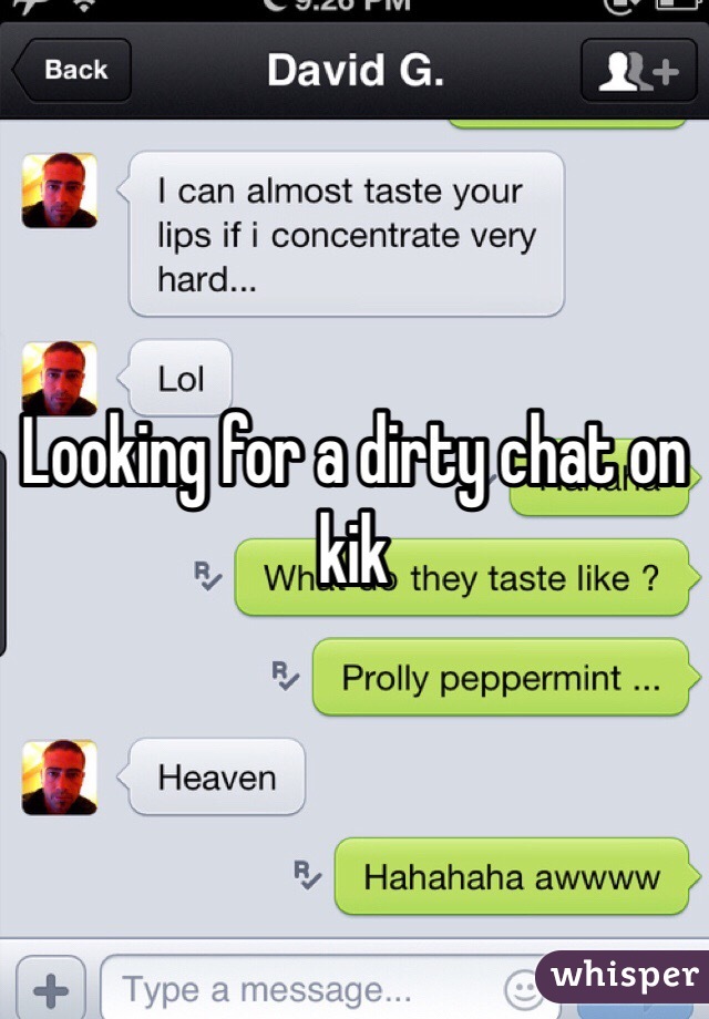 for a on kik