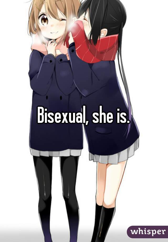 Bisexual, she is.