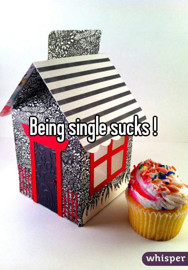 Being single sucks !