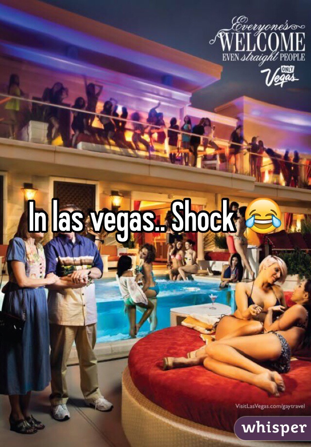 In las vegas.. Shock 😂