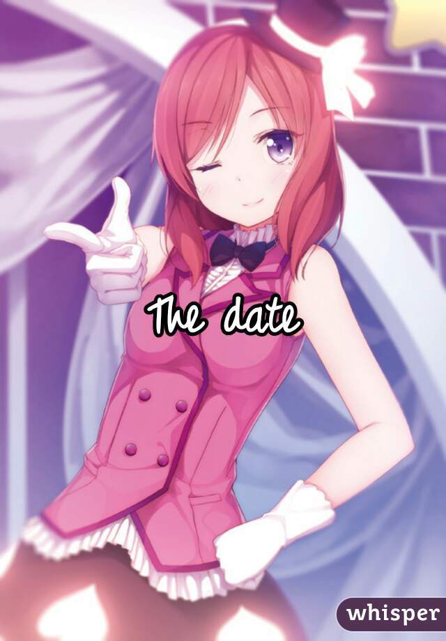 The date