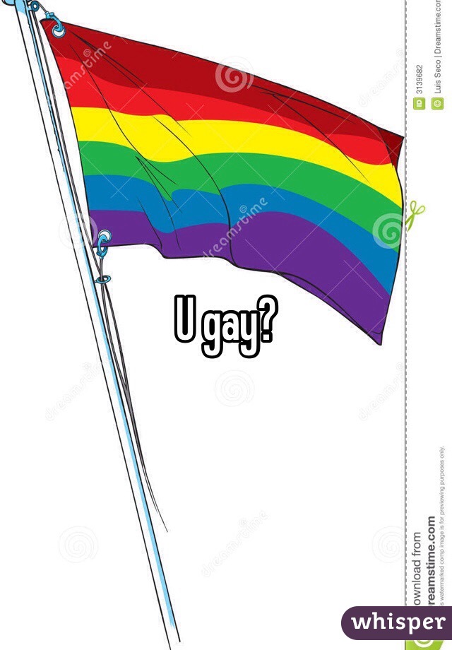 U gay?