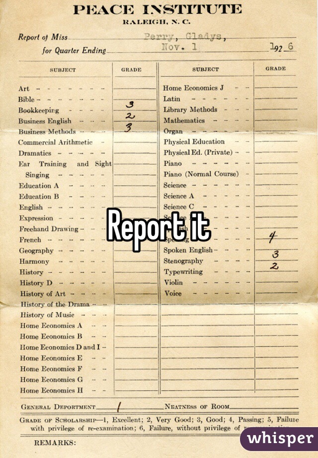 Report it 