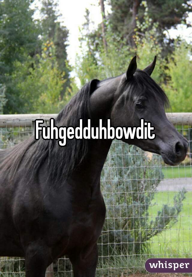 Fuhgedduhbowdit