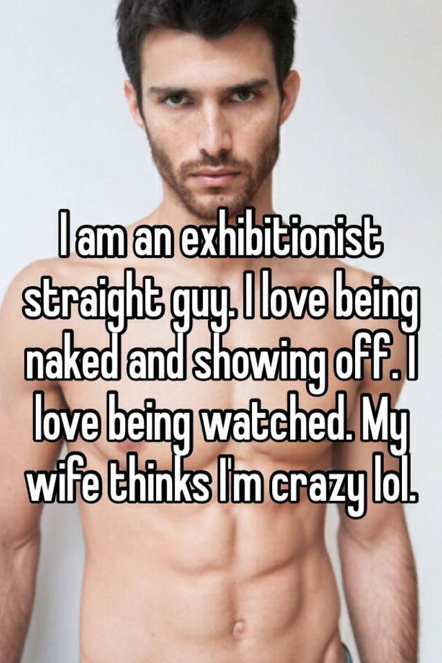 Male Exhibitionist