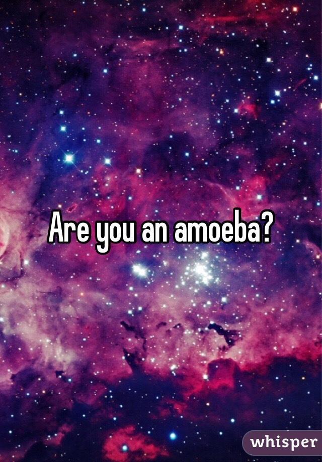 Are you an amoeba?