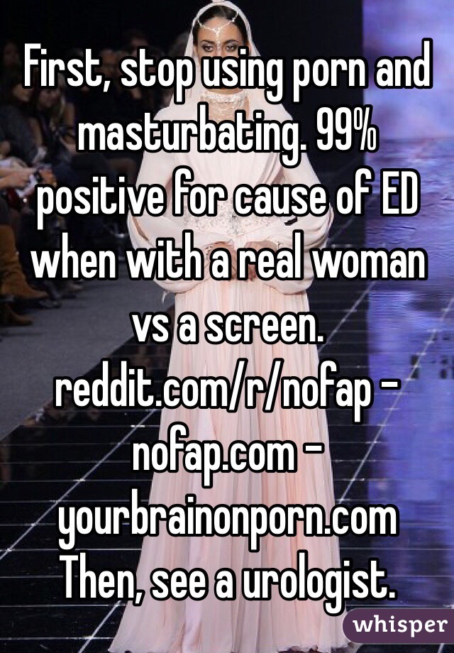 First, stop using porn and masturbating. 99% positive for cause of ED when with a real woman vs a screen. 
reddit.com/r/nofap - nofap.com - yourbrainonporn.com
Then, see a urologist. 