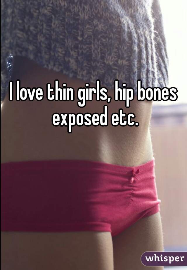 girl hip bones