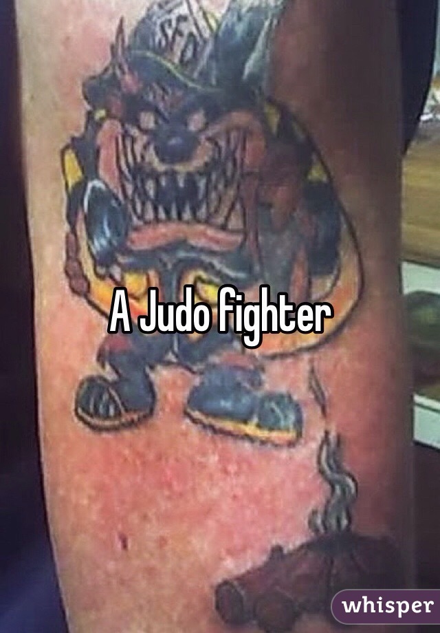 A Judo fighter