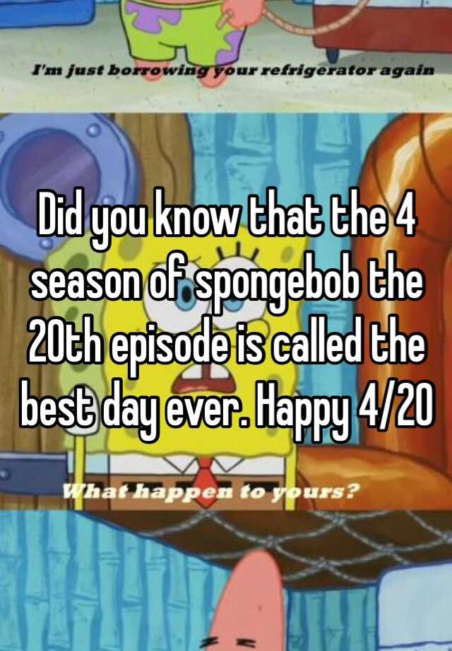 Spongebob highpants