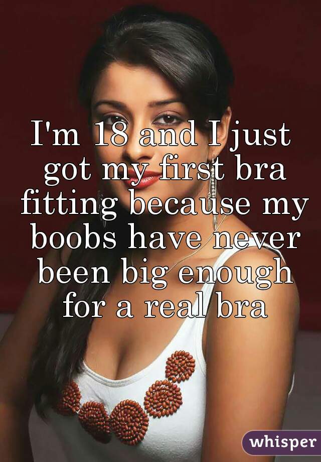My first bra fitting
