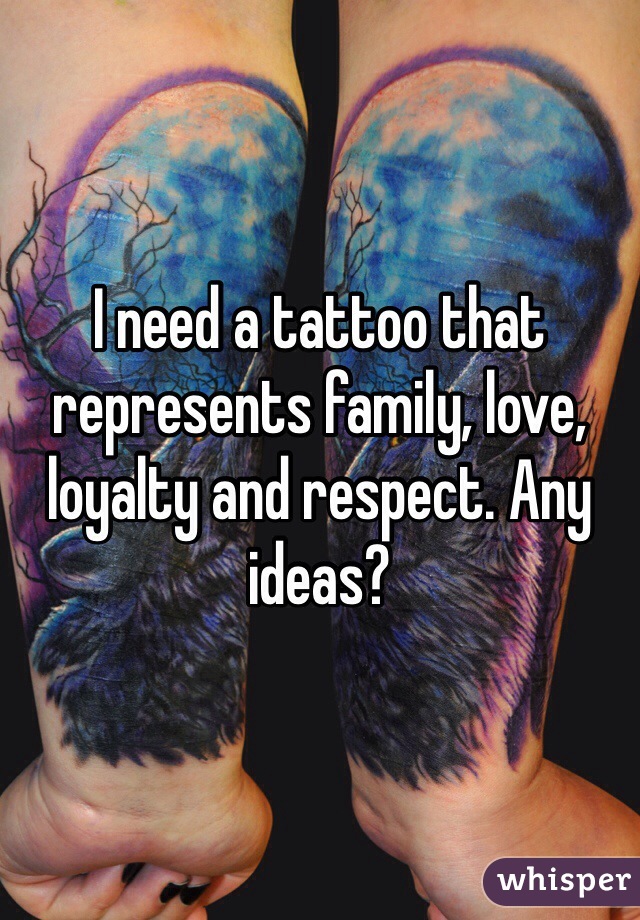 Love Life loyalty Tattoo
