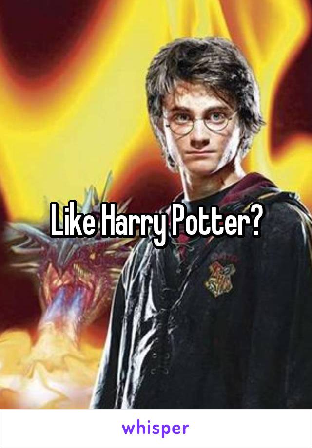 Like Harry Potter?