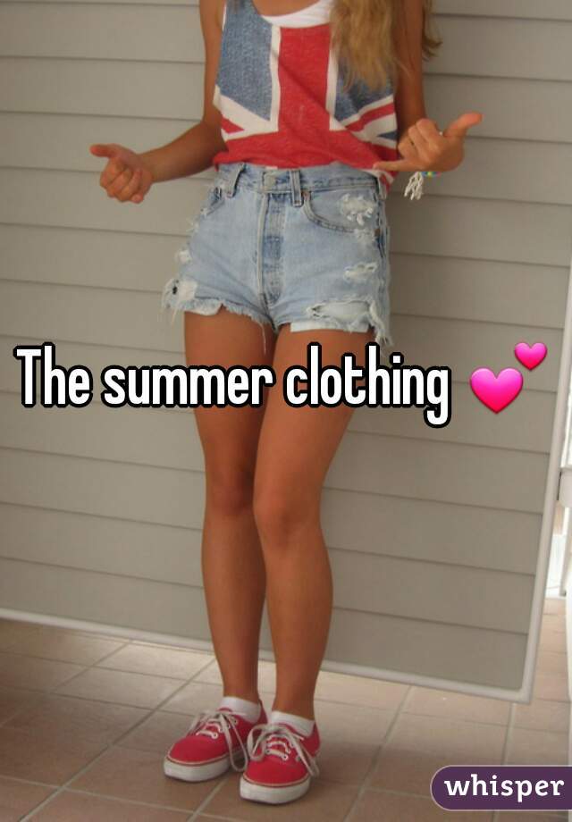 The summer clothing 💕