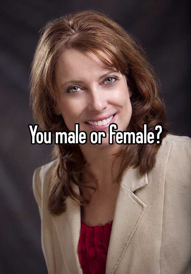 you-male-or-female