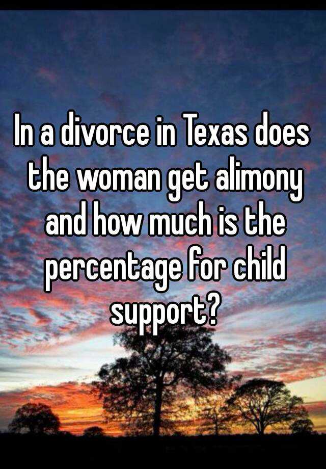 What Is The Percentage For Child Support