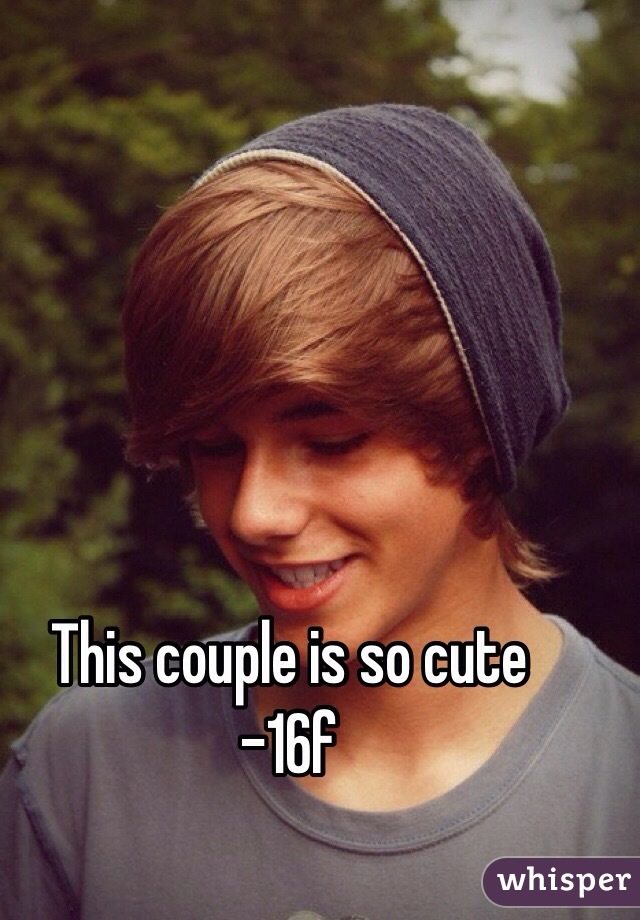 This couple is so cute
-16f