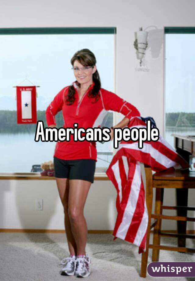 Americans people
