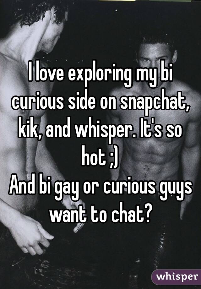 Bi Curious Male Chat