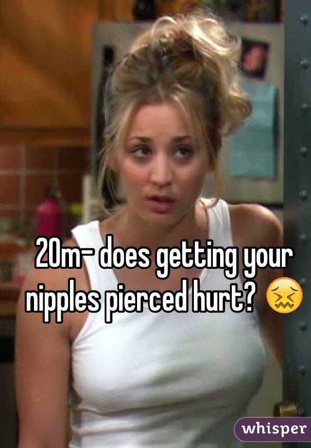 Does Getting Your Nipples Pierced Hurt 29