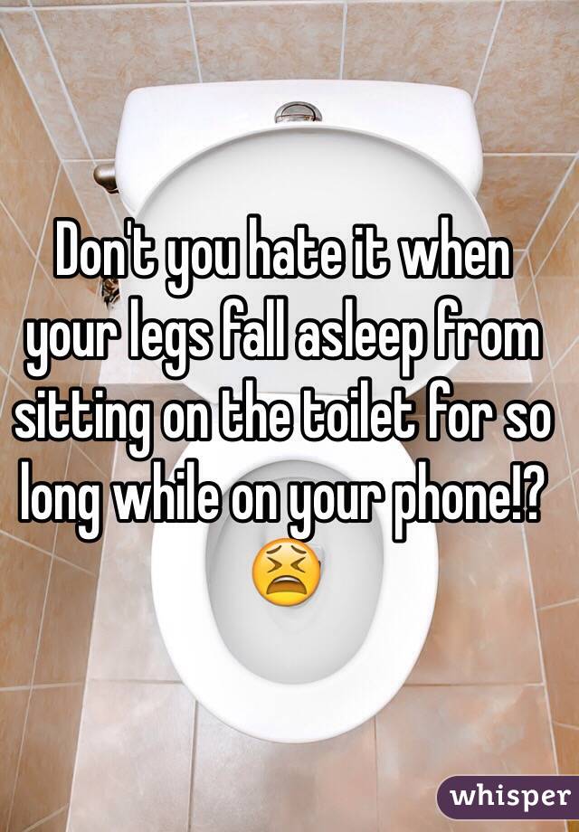 Toilet Falls Through Floor
