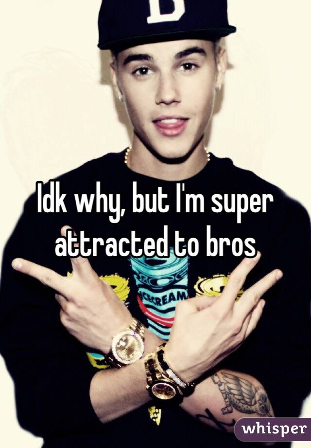 Idk why, but I'm super attracted to bros