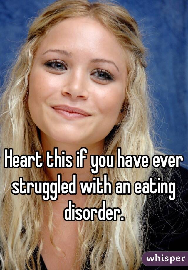 Heart this if you have ever struggled with an eating disorder. 