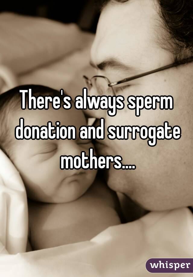 There's always sperm donation and surrogate mothers....