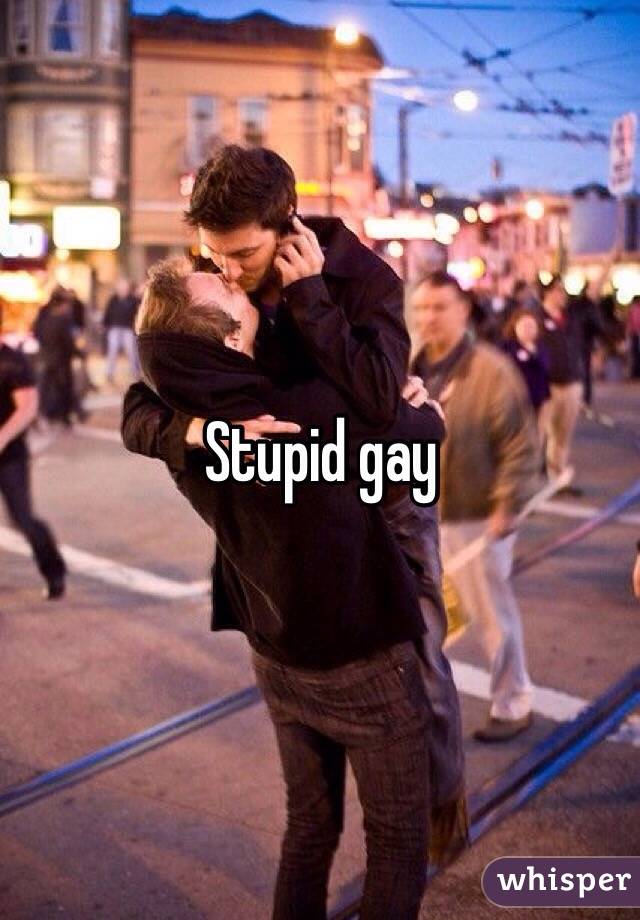 Stupid gay