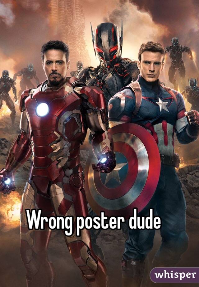 Wrong poster dude