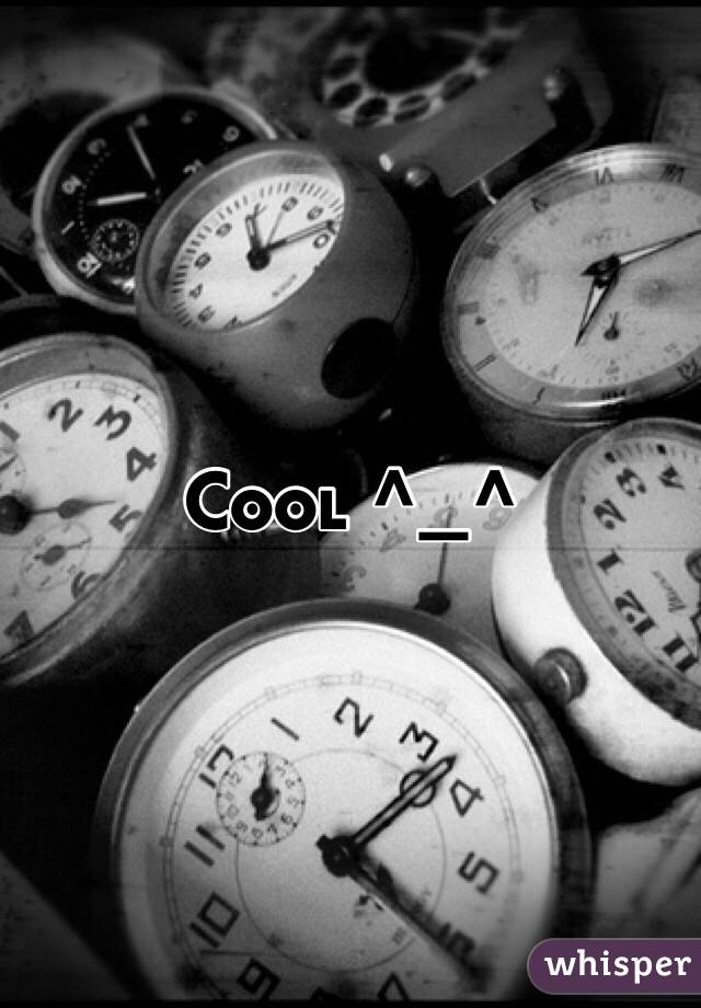 Cool ^_^