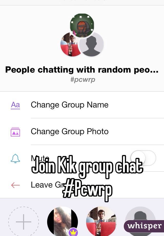 Join Kik group chat #Pcwrp