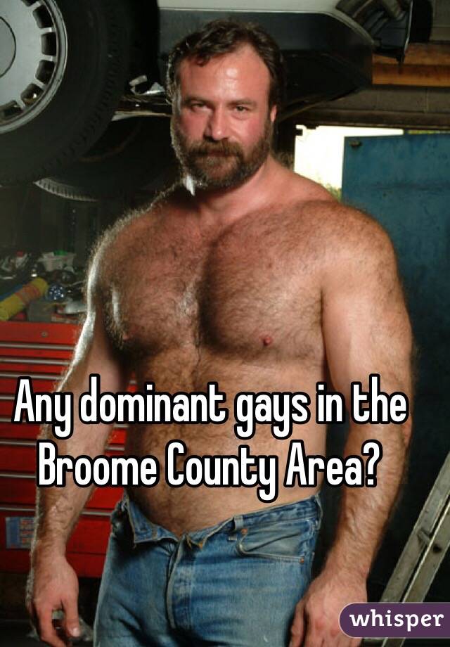 Any dominant gays in the Broome County Area?