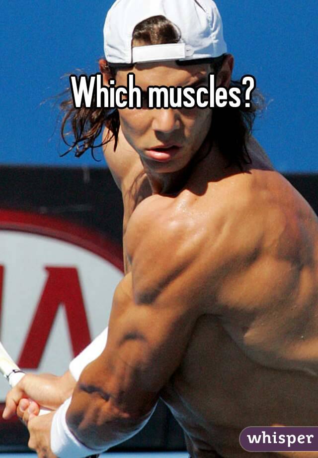 Which muscles?