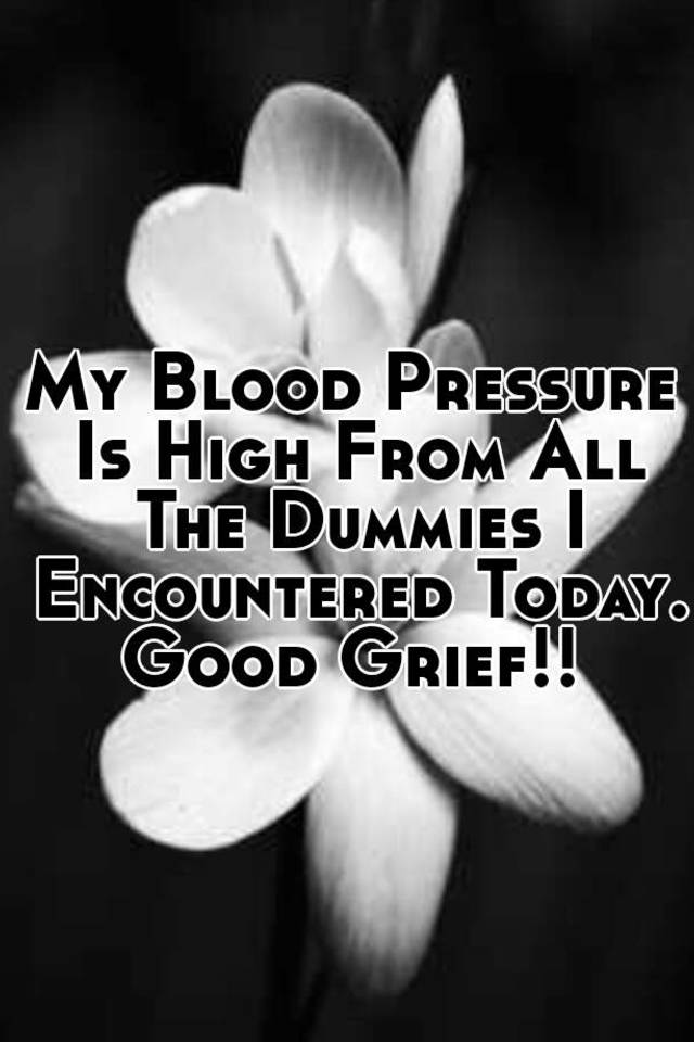 my-blood-pressure-is-high-from-all-the-dummies-i-encountered-today