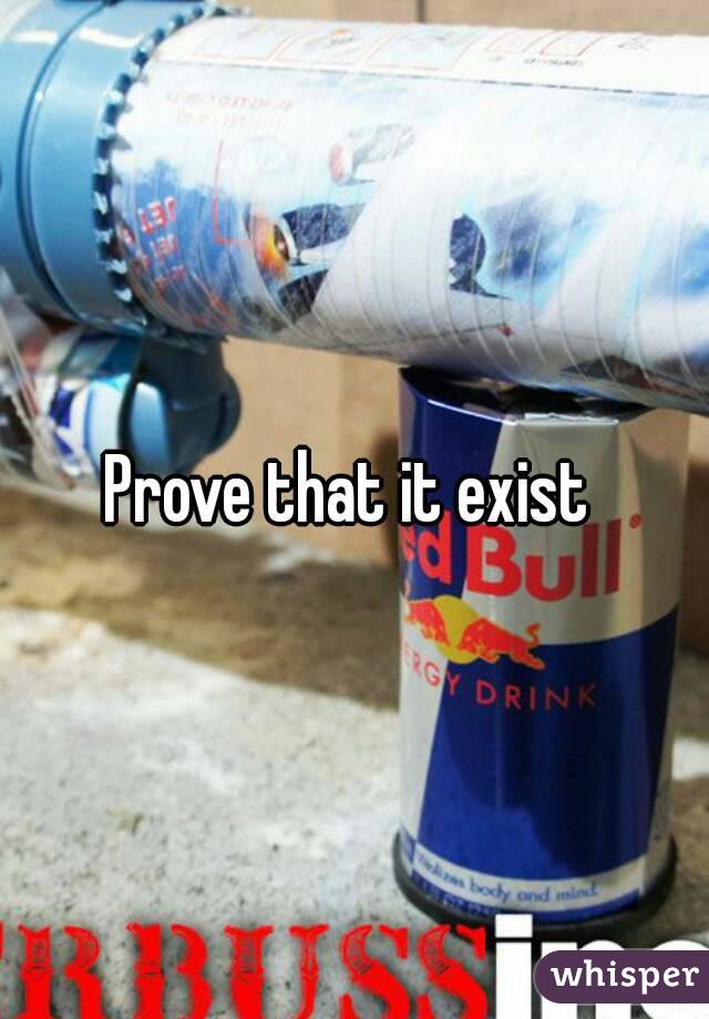 Prove that it exist 