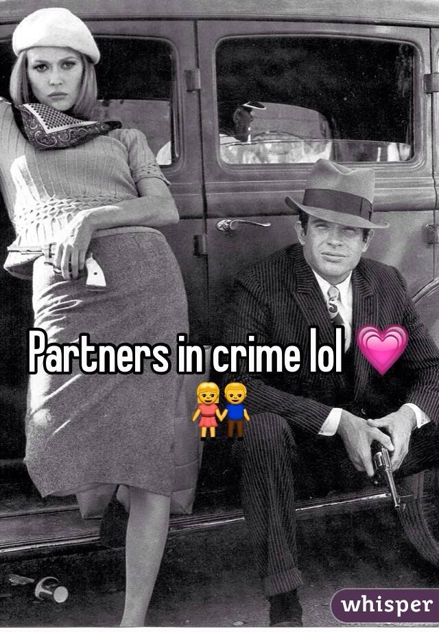 Partners in crime lol 💗👫