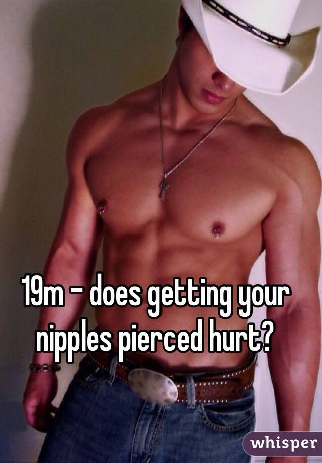 Does Getting Your Nipples Pierced Hurt 69