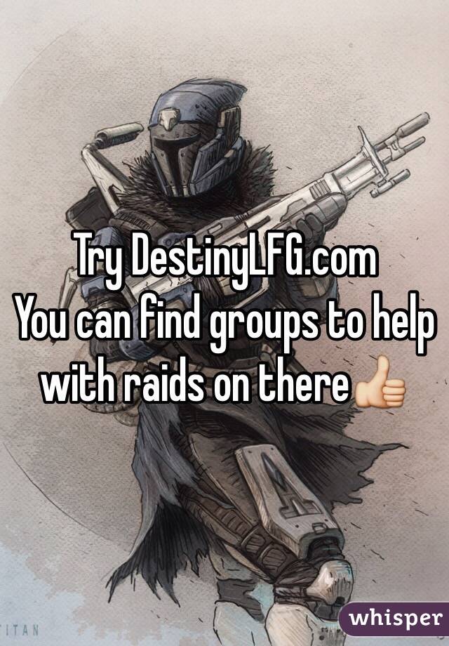 Try DestinyLFG.com
You can find groups to help with raids on there👍