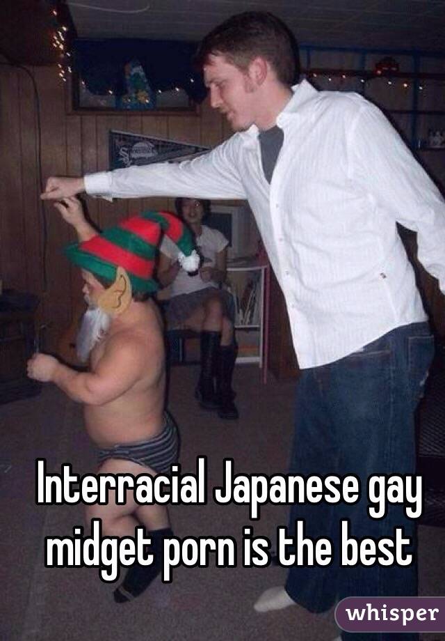 Interracial Japanese gay midget porn is the best