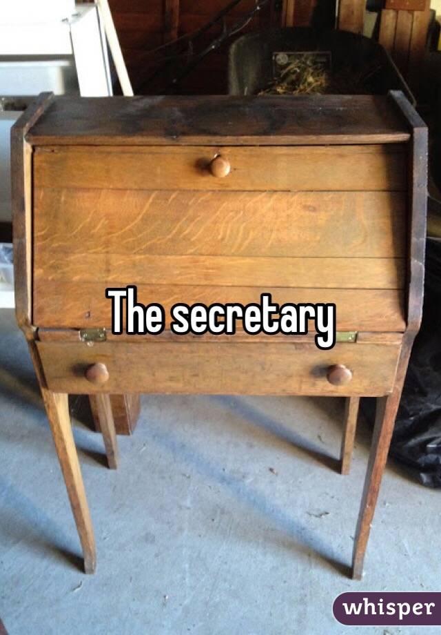 The secretary 