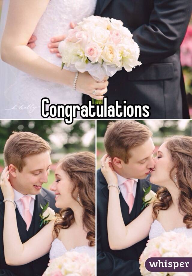 Congratulations