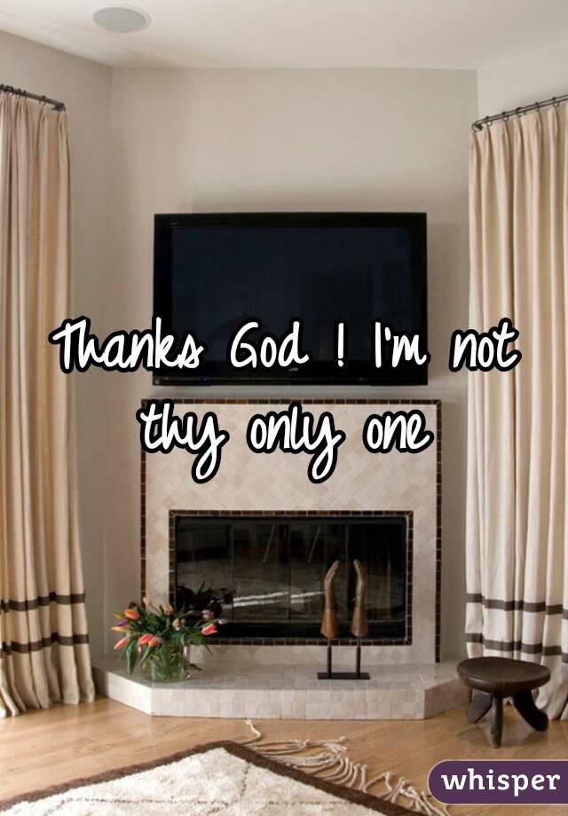 Thanks God ! I'm not thy only one 